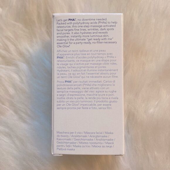 OLE HENRIKSEN Phat Glow Facial Mask. Eluminates + Exfoliates. Full Size. New. - Picture 5 of 6